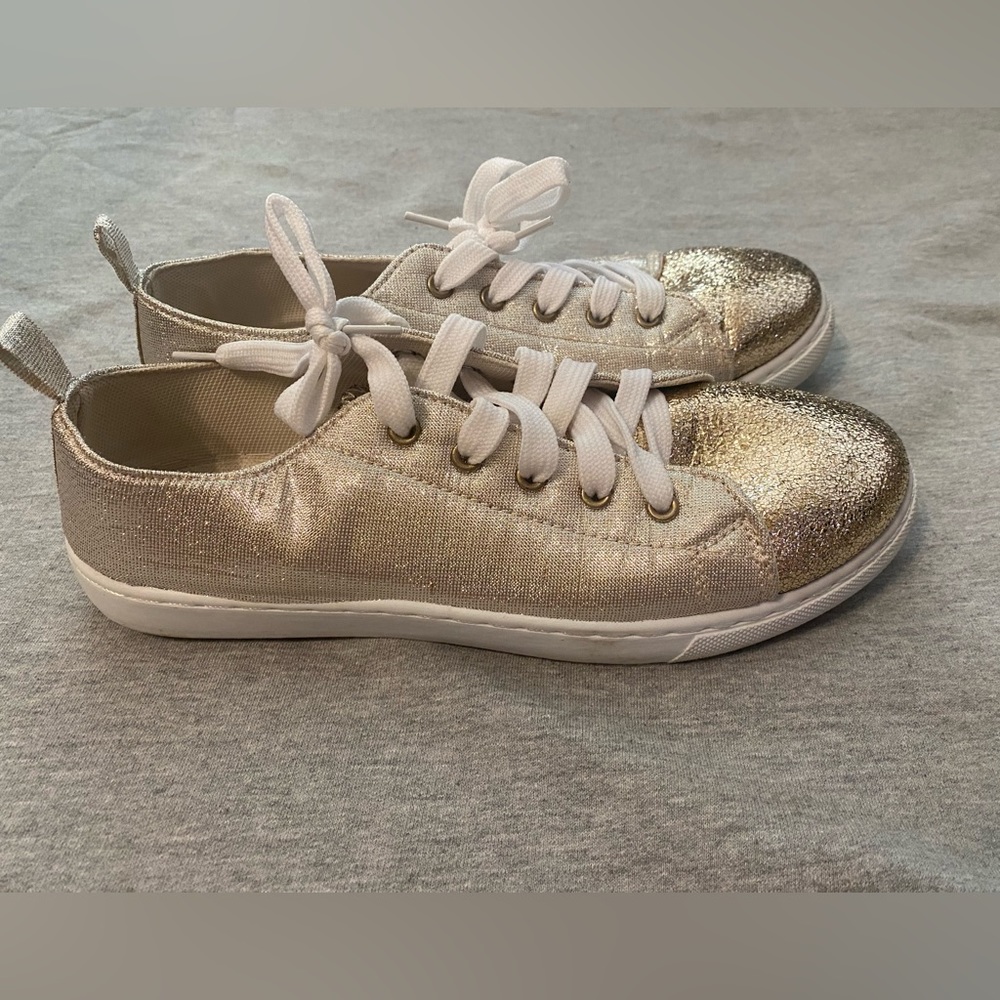 Gold Sneakers